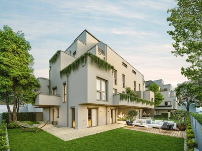 2-Zimmer-Eigentumswohnung mit traumhaftem Garten im 22. Bezirk in Wien!