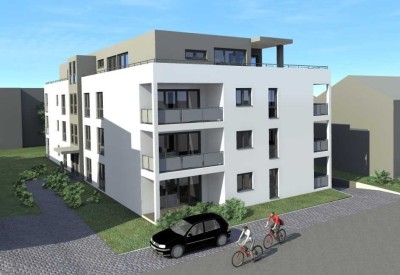 Neubau* Raumerlebnis - Was gute Architektur auszeichnet. Große 3-Zimmer Wohnung mit Balkon und Lift.