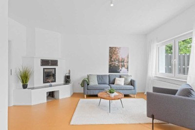 Bezugsfertig & provisionsfrei: charmantes Reihenmittelhaus in naturnaher Lage