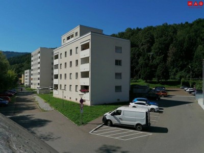 Sanierte und großzügige 2-Zimmer-Wohnung mit Loggia am schönen Murufer!
