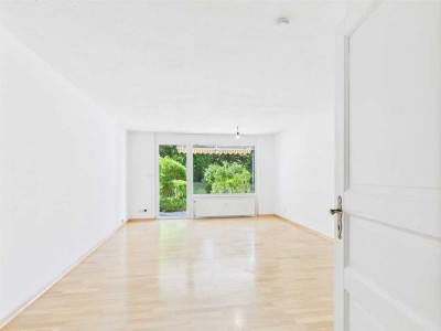 Grüne Rückzugsoase in der Stadt – 2-Zimmer-Wohnung mit großem Garten