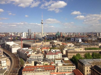 3-Zi.-Duplex mit 2 Bädern, 2 Balkonen, Fußbodenheizung, bodentiefe Fenster � 0172-3261193