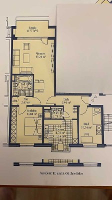Herrliche 3-Zimmer Wohnung mit Balkon im 2. OG in Hannover-Wettbergen