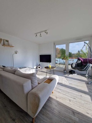 Sonnige 2,5 Zi-Whg. mit wunderschöner, großer Terrasse zum Erholen