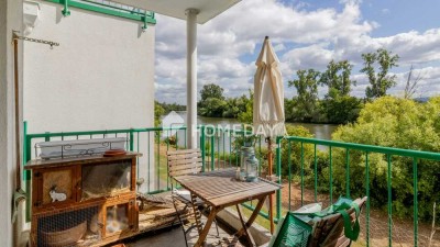 Ihr Ruhepol am Main: Stilvolle Wohnung mit Balkon in Seligenstadt