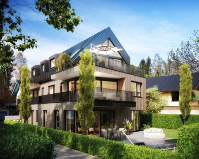 Toplage Leopoldskron: Stilvolle 4 Zi-Gartenwohnung mit optionalem Pool - Neubauprojekt QUATTROVIVA