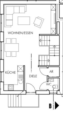 Neubau - Erstbezug! Stilvolle  3-Zimmer-Wohnung in kleiner Wohneinheit