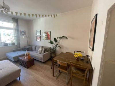 Sanierte 3-Zimmer Altbauwohnung mit Garten in Mannheim Neckarstadt-West