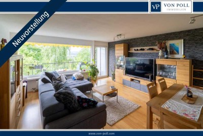 Modernisierte, großzügige 4-Zimmer-Wohnung in VS-Marbach - mit Charme und Panoramablick vom Balkon