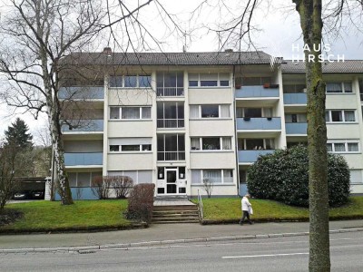 Charmante 4-Zimmer-Wohnung mit drei Balkonen und Kachelofen in ruhiger Lage von Baden-Baden