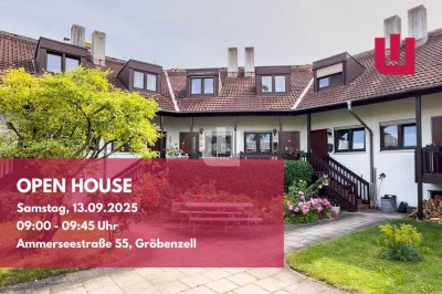 WINDISCH IMMOBILIEN - Gemütliche 4-Zi. Maisonette-Wohnung zentral in Gröbenzell am Gröbenbach