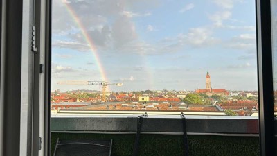 Preiswertes Mini-Penthouse mit toller Aussicht in Friedenau