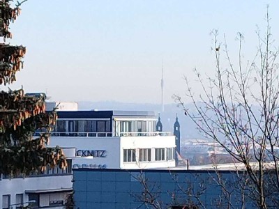 Dreizimmerwohnung mit Blick über Dresden