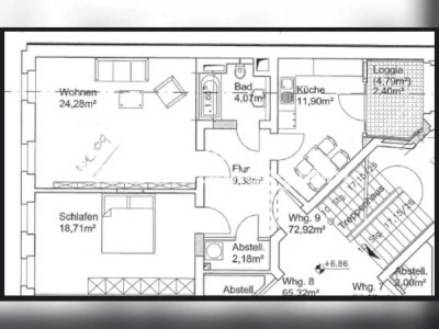 Tauschwohnung: Wunderschöne 2-Raumwohnung mit Loggia in Schleußig