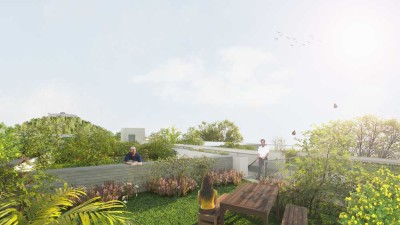 Exklusive Maisonette mit 50 m² Dachgarten & Aufzug, Neubau Lerchsfeld