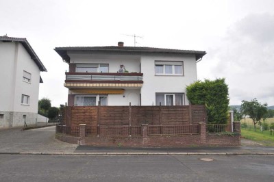 Schöne helle Erdgeschosswohnung mit Gartenanteil in Lorbach