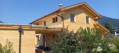 Erstbezug - Einfamilienhaus aus Massivholz mit Bergblick in sonniger Bestlage in Oberaudorf