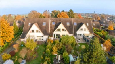 Beliebtes Reihenmittelhaus am Weserdeich in Sandstedt