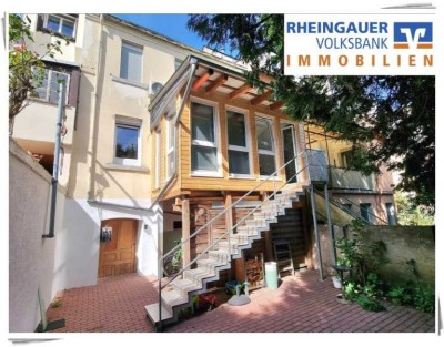 * Rüdesheim am Rhein: Überwiegend modernisiertes Reihenhaus in ruhiger Wohnlage *