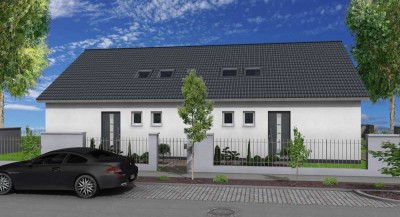 Neubau Doppelhaushälfte inkl. Grundstück und PV