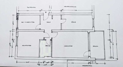 Moderne 3-Zimmer-Wohnung in Bestlage von Schwelm mit EBK und Balkon