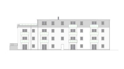 Schöne Neubauwohnung im Erdgeschoss mit Terrasse.