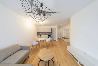 Erstklassiges Wohnen: Vollmöbliertes 2-Raum-Apartment im Neubau