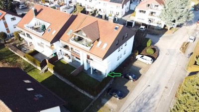 RESERVIERT! Seenahe, moderne 2 Zi.-Wohnung in Friedrichshafen-Fischbach mit Gartenanteil