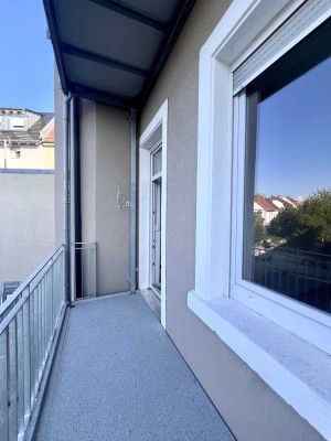 Erstbezug nach Sanierung mit Balkon: attraktive 3-Zimmer-Wohnung in Bruchsal