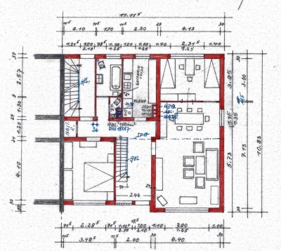 Neu sanierte 3-Zimmer-Erdgeschosswohnung mit großem Garten & Terrasse in 90449 Nürnberg