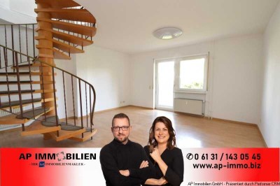 HECHTSHEIM - Maisonette, 2 Zimmer, Küche, frisch renoviertes Tageslicht-Bad, Balkon