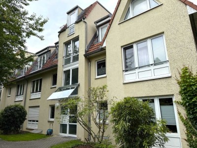 Schweizer Viertel - Bezugsfreie Maisonette Wohnung mit Balkon, Grünblick und Tiefgaragenstellplatz