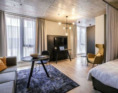 Stilvolle 1-Raum-Wohnung mit Einbauküche in Mainz