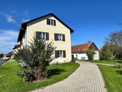 Mietshaus (270m²) mit Wirtschaftsgebäude und weitläufigem Garten in Kirchbach-Befristung MW 2 Jahre