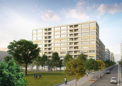 Großzügige 2-Zi.-Wohnung mit tollem Ausblick auf den Nordhafenplatz *Bezug ab sofort*