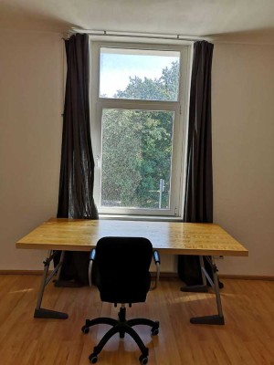 Teilmöbliertes WG-Zimmer direkt am Hauptcampus