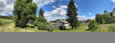 Bauernhaus mit kleinem Wald, mit Stall, mit Land..