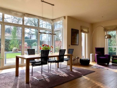 Ottensen/Elbchaussee - ruhige 7-Zi. Whg (167m²), Garten, Dachterrasse inkl. Einl.whg(30m²)