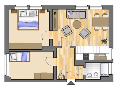 Demnächst frei! 3-Zimmer-Wohnung in Gelsenkirchen Bismarck