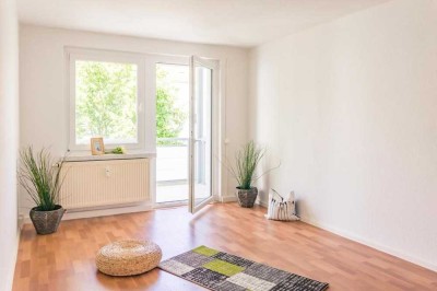 Ruhig gelegene 4-Raum-Wohnung mit Balkon