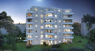 Neubau mit Balkon: exklusive 2-Zimmer-Wohnung in Kempten (Allgäu)