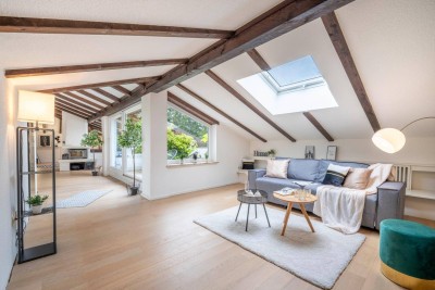 Bergblick 5.0 – Stilvolle Dachgeschoßwohnung mit Spa-Feeling in Großgmain bei Salzburg