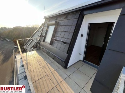 Top Dachgeschosswohnung mit sonniger Terrasse | Fernblick | Erstbezug