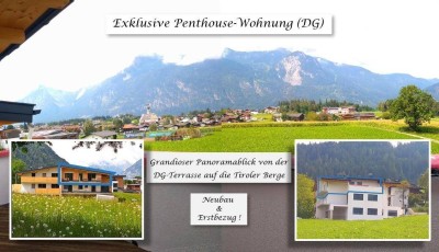 Top Lage ! Exklusive 63qm DG-Penthouse-Wohnung in Reith / Alpbachtal. ERSTBEZUG!