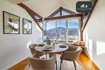 RESERVIERT-Lichtdurchflutete 3-Zimmer-Wohnung mit Traum-Ausblick in Baden-Baden