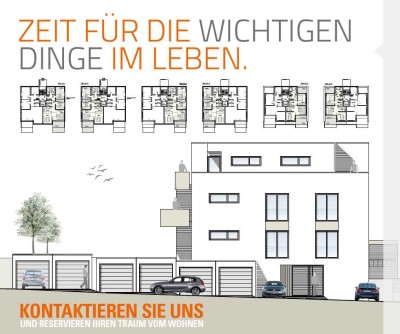 3-Zimmer Wohnung mit Einbauküche 6 Fam.-Haus, Einzelgarage und Stellplatz