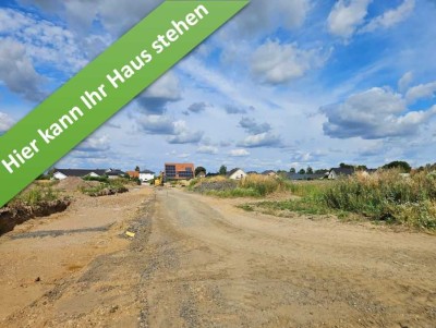 Familienleben auf einer Ebene im kommenden Baugeb. in Schwicheldt.