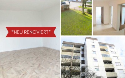 *NEU renoviert* 
Sehr schöne 3-Zimmer-Wohnung 
mit Balkon im 1.OG