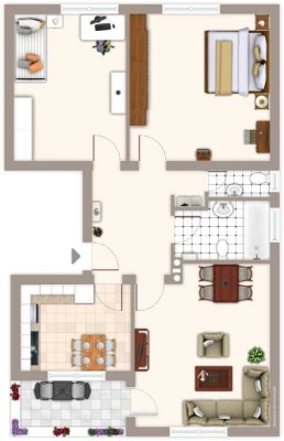 Demnächst frei! 3-Zimmer-Wohnung imit Balkon n Mönchengladbach Bonnenbroich - Geneicken