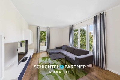 Hulsberg | Möblierte, kernsanierte 3-Zimmer-Wohnung mit Balkon in best Lage